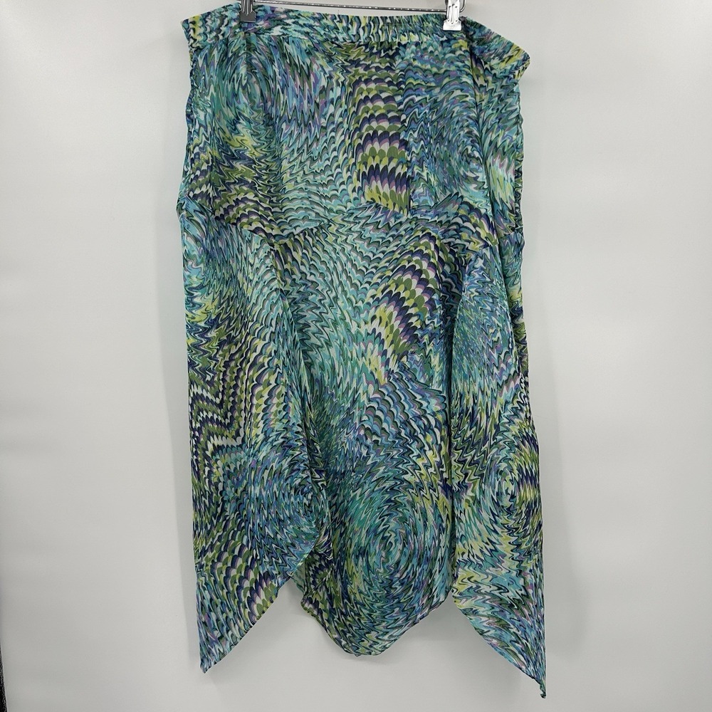 Sag Harbor Womens Asymmetrical Fairy Skirt Sz 1X‎ Artsy Whimsical Feminine Boho